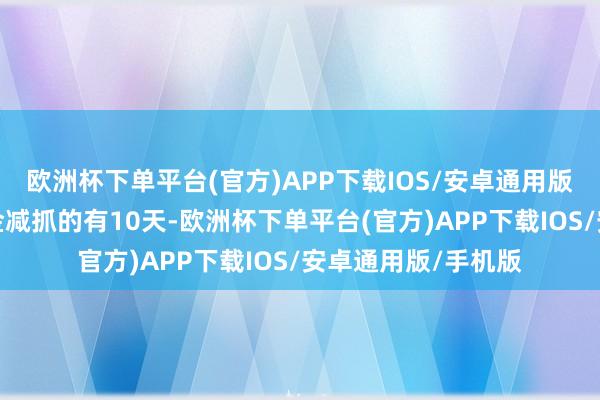 欧洲杯下单平台(官方)APP下载IOS/安卓通用版/手机版获南向资金减抓的有10天-欧洲杯下单平台(官方)APP下载IOS/安卓通用版/手机版